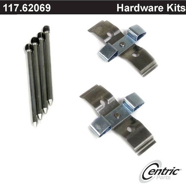 Centric Parts Disc Brake Hardware Kit, 117.62069 117.62069 - main